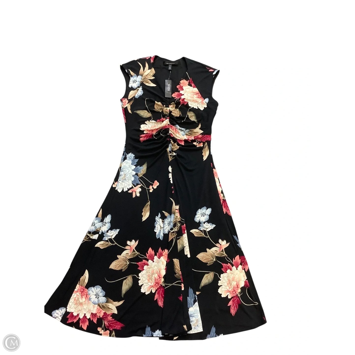 Dress Casual Maxi By White House Black Market In Black, Size: M