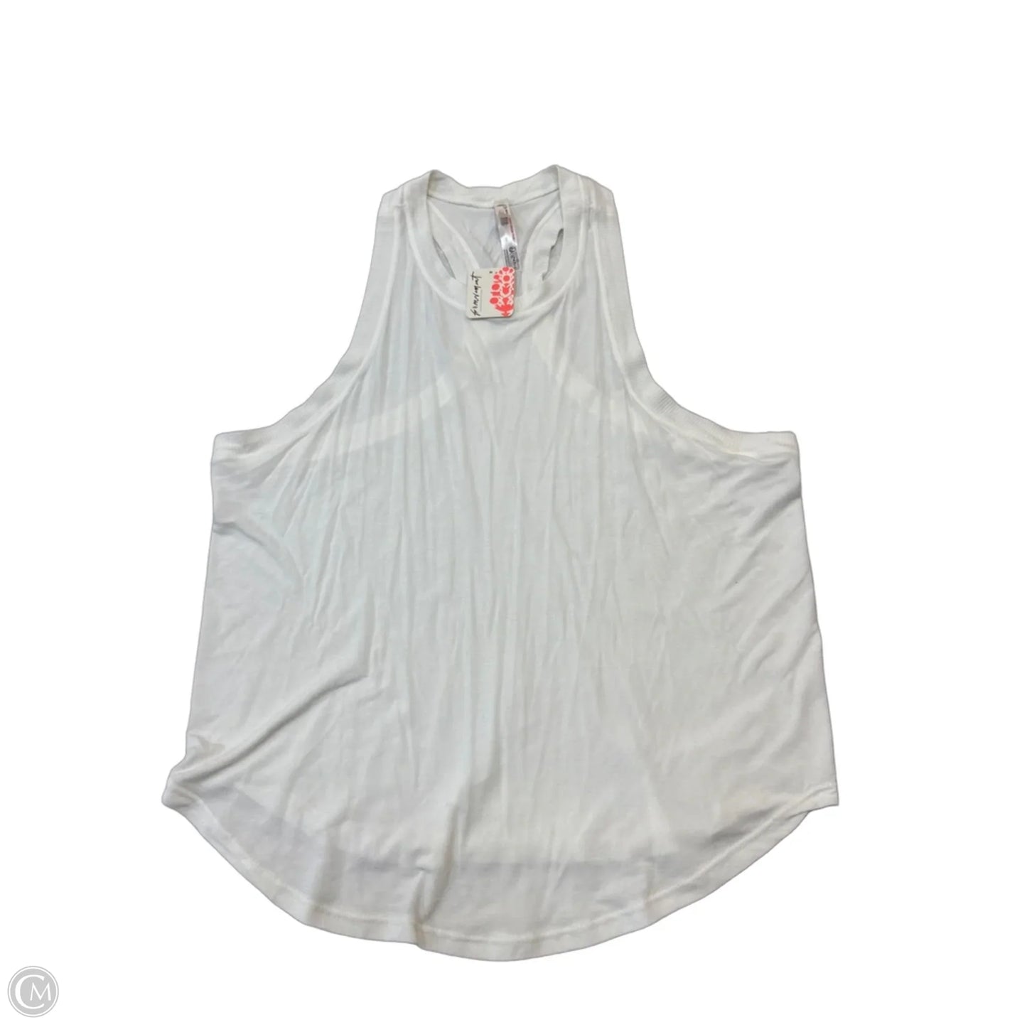 Tank Top By Free People In White, Size: L
