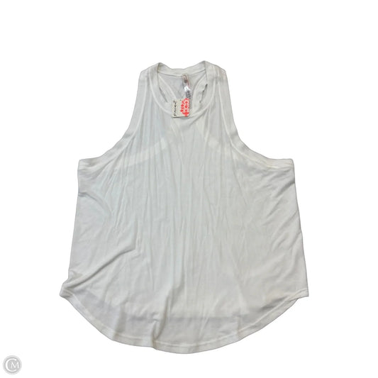 Tank Top By Free People In White, Size: L