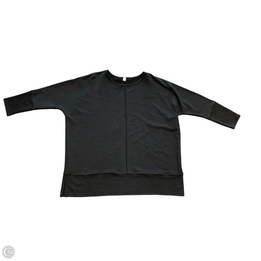 Top Long Sleeve By Spanx In Black, Size: M