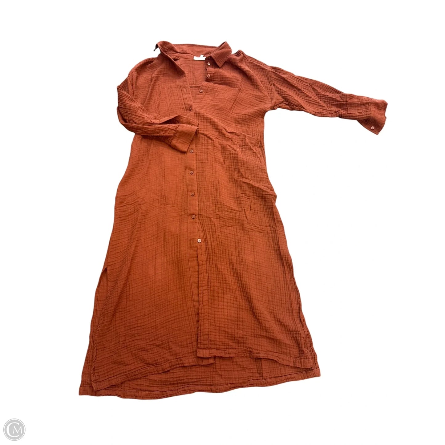 Dress Casual Maxi By Lou And Grey In Brown, Size: L