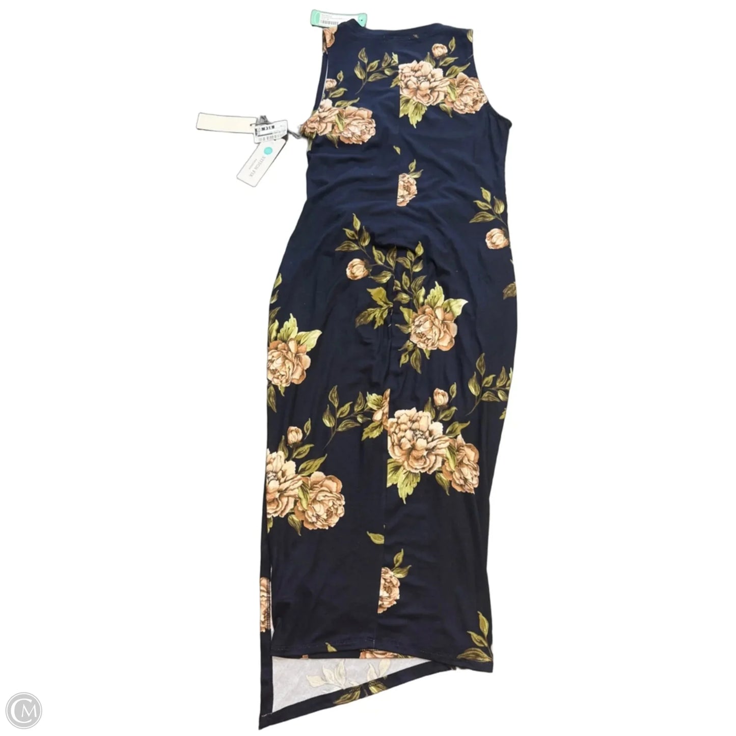 Dress Casual Midi By Nine Britton In Blue, Size: M