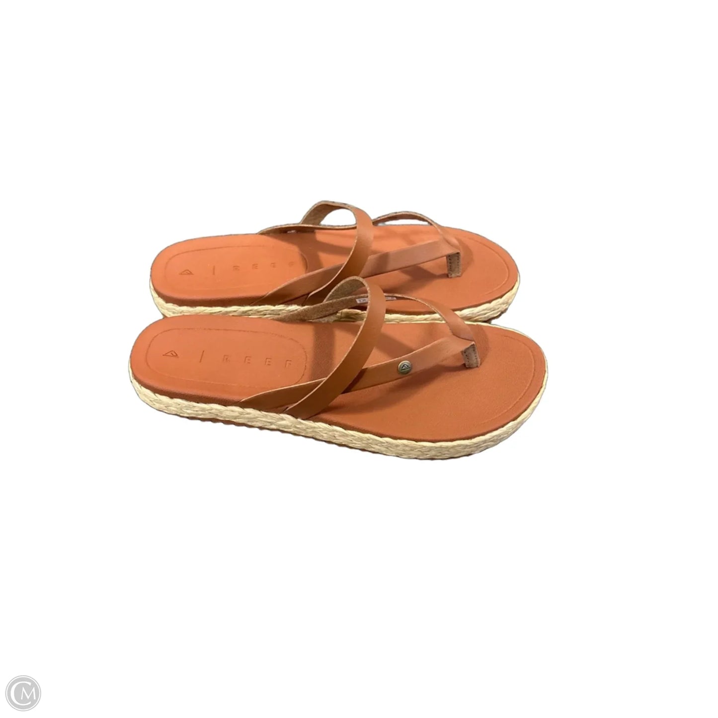 Sandals Flats By Reef In Tan, Size: 8