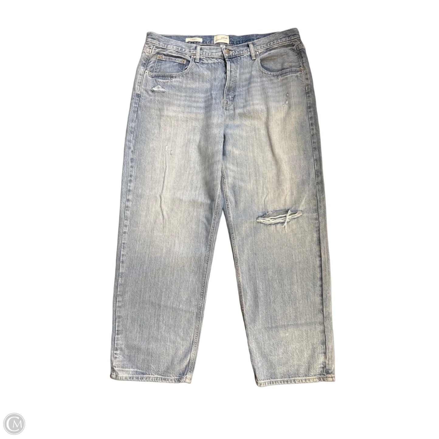 Jeans Boot Cut By Universal Thread In Blue Denim, Size: 16