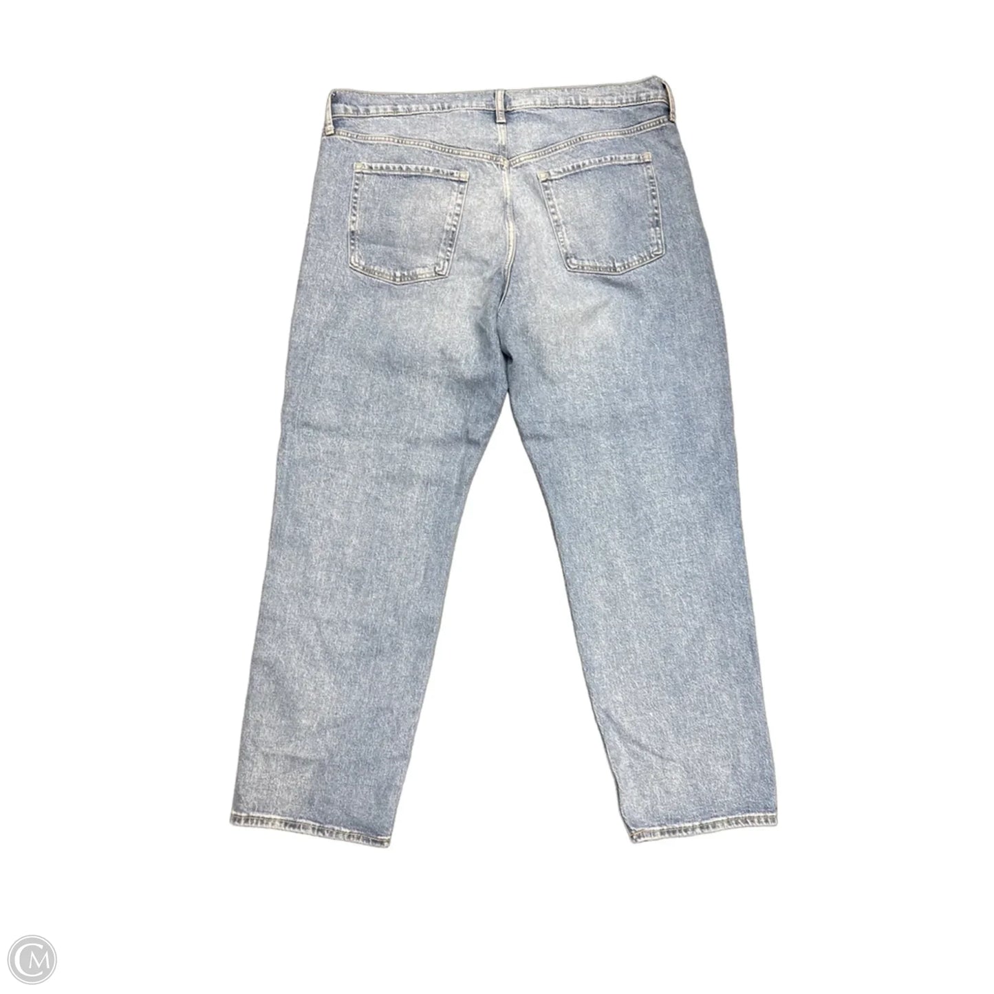 Jeans Wide Leg By Old Navy In Blue Denim, Size: 14