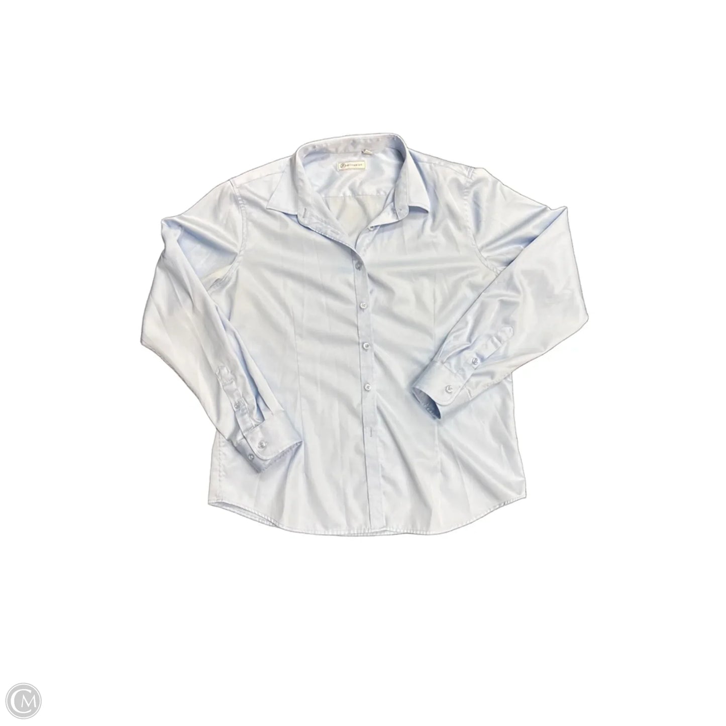 Top Long Sleeve By Clothes Mentor In Blue, Size: L
