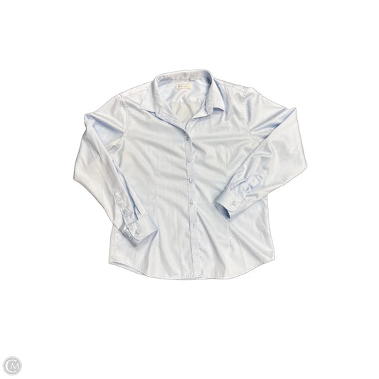 Top Long Sleeve By Clothes Mentor In Blue, Size: L