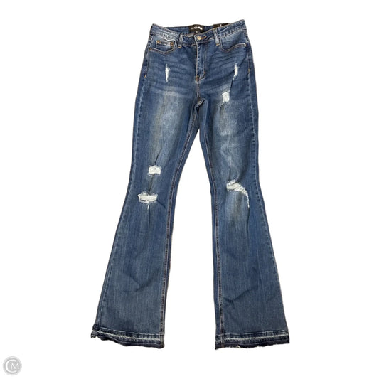 Jeans Boot Cut By Fashion Nova In Blue Denim, Size: 6