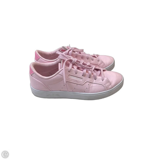 Shoes Sneakers By Adidas In Pink, Size: 8