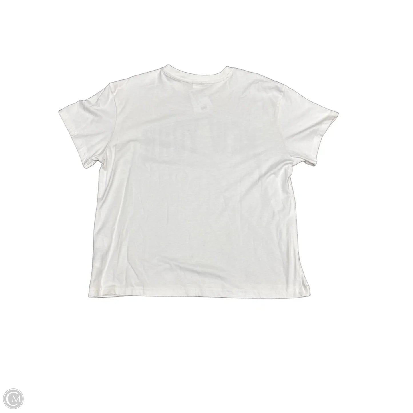 Top Short Sleeve Basic By H&m In White, Size: L