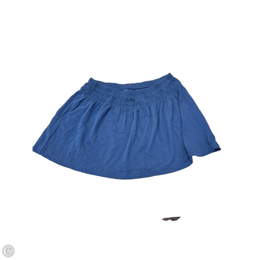 Skirt Mini & Short By Old Navy In Blue, Size: Xl