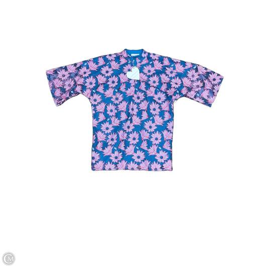 Dress Casual Short By Buddy Love In Blue & Pink, Size: Xl
