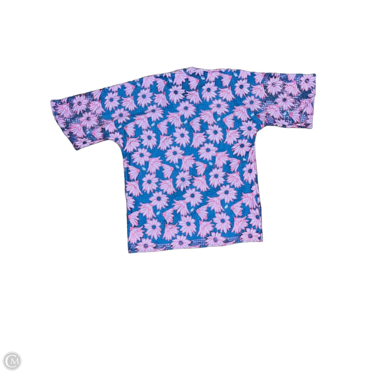 Dress Casual Short By Buddy Love In Blue & Pink, Size: Xl
