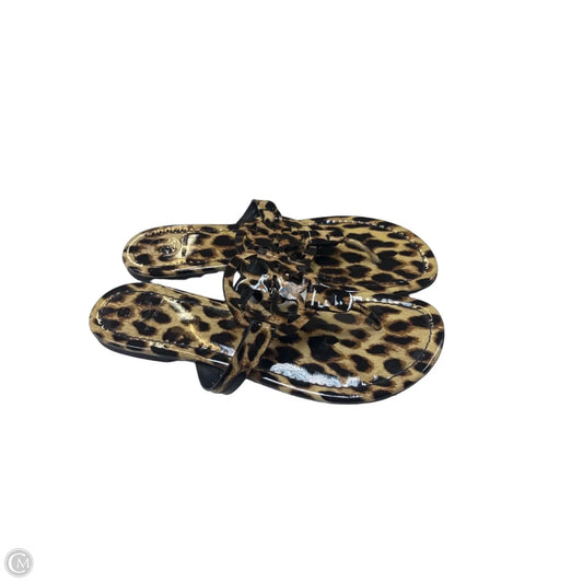 Sandals Designer By Tory Burch In Animal Print, Size: 8.5