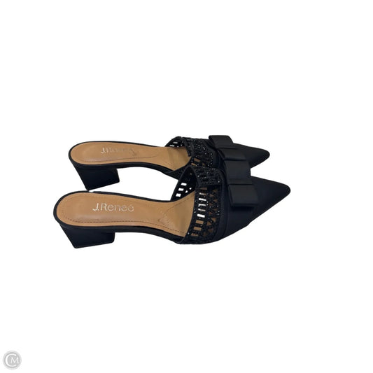 Shoes Heels Block By J Renee In Black, Size: 9.5