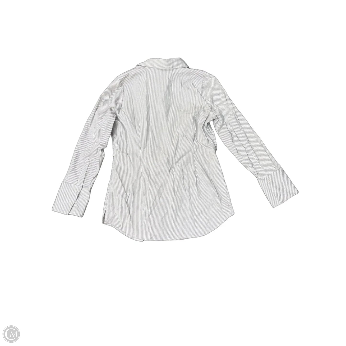 Top Long Sleeve By White House Black Market In Striped Pattern, Size: Xl