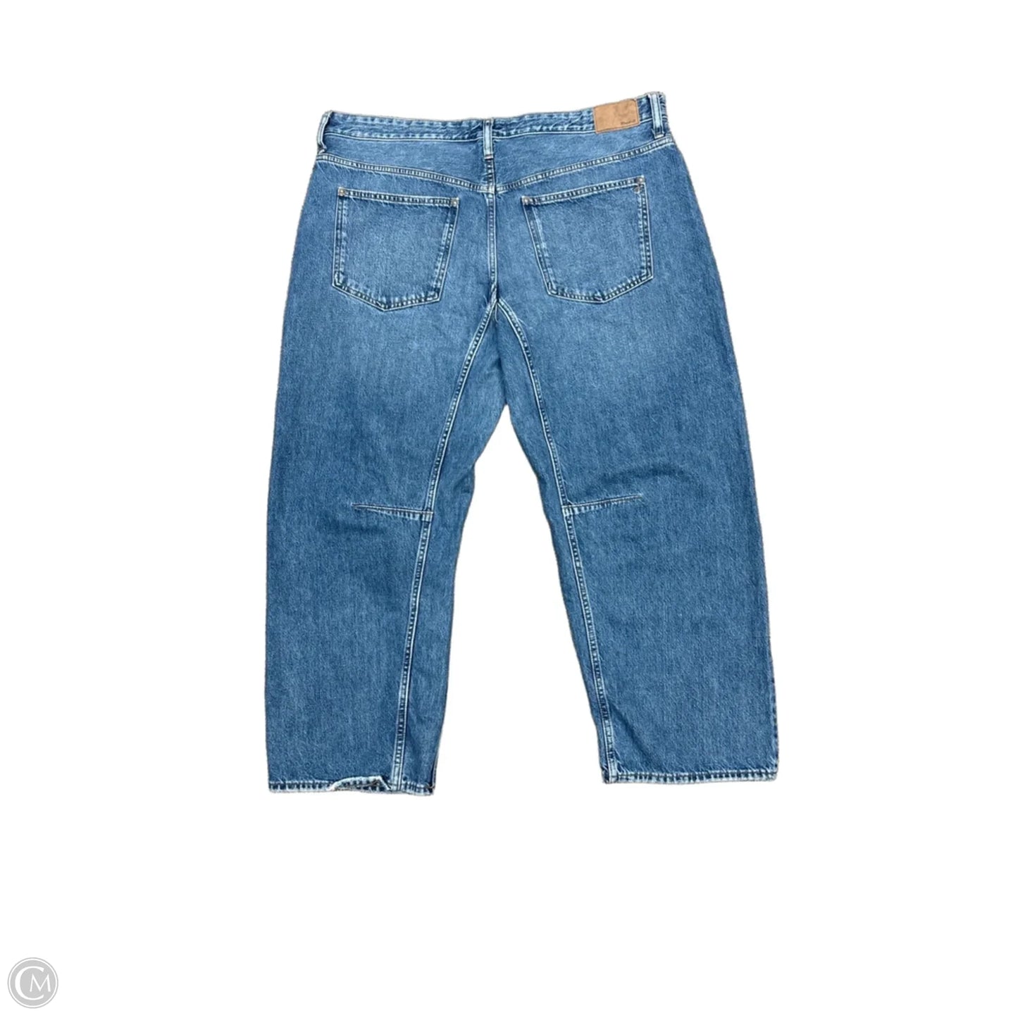 Jeans Wide Leg By Madewell In Blue Denim, Size: 16