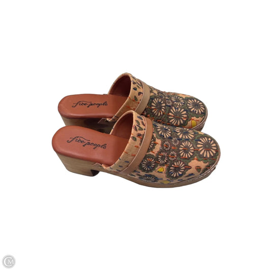 Shoes Heels Block By Free People In Peach, Size: 10