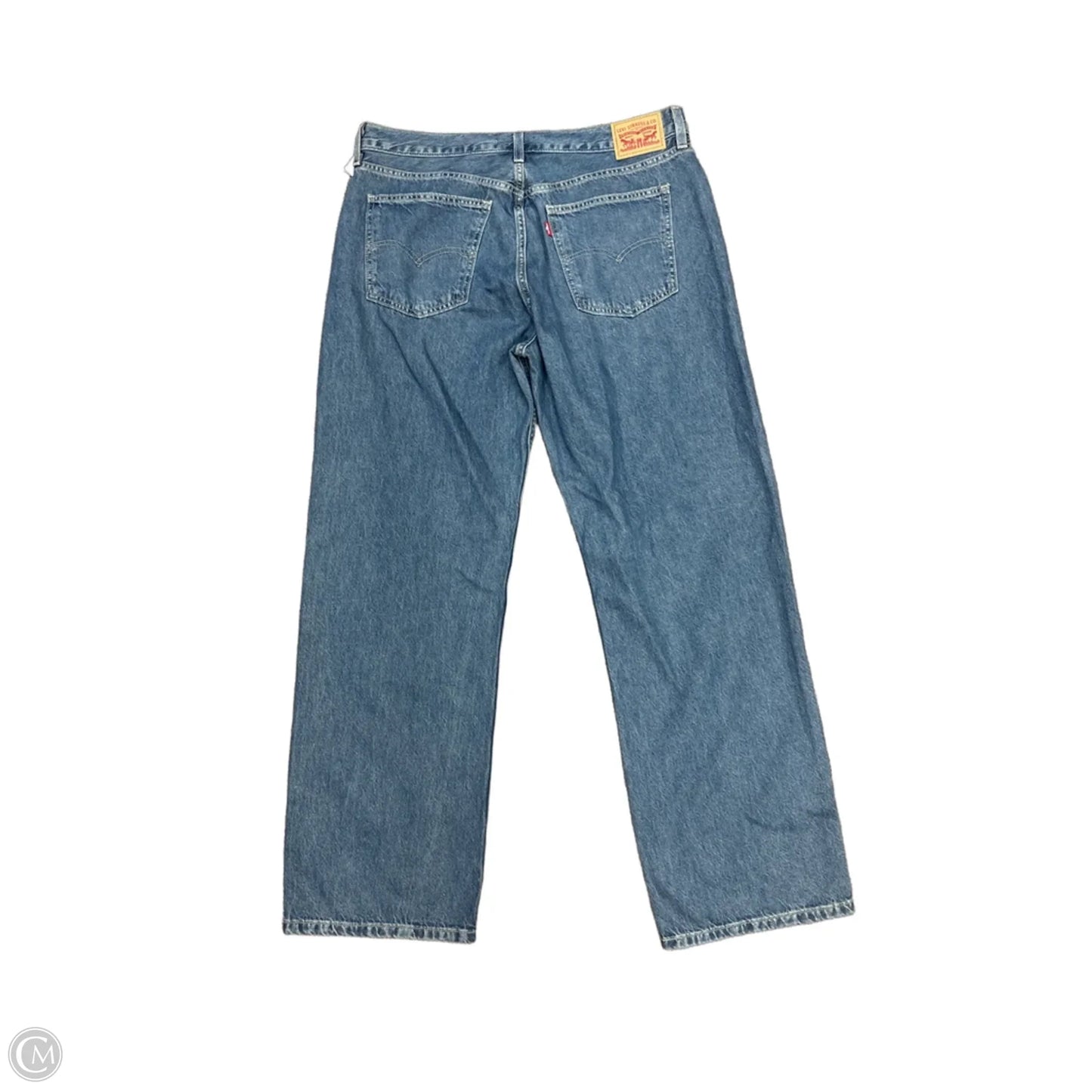 Jeans Straight By Levis In Blue Denim, Size: 0