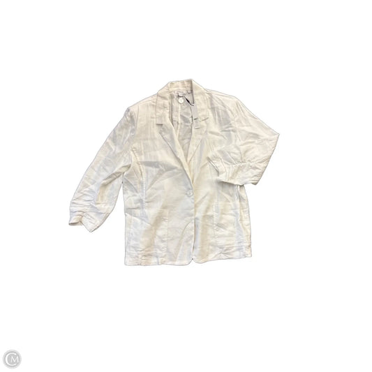 Blazer By Chicos In Black & White, Size: L