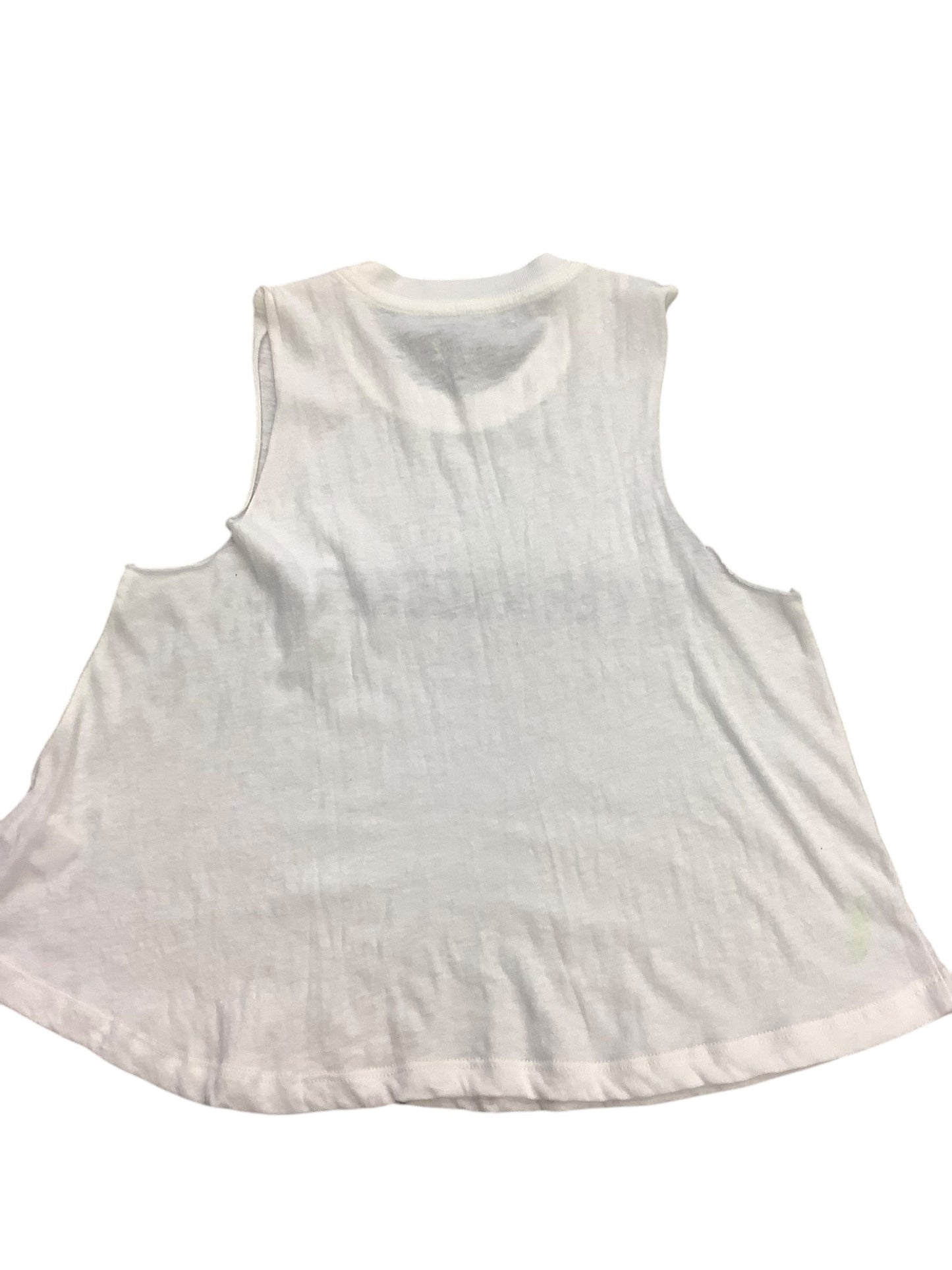 Top Sleeveless Basic By Spiritual Gangster In White, Size: Xs