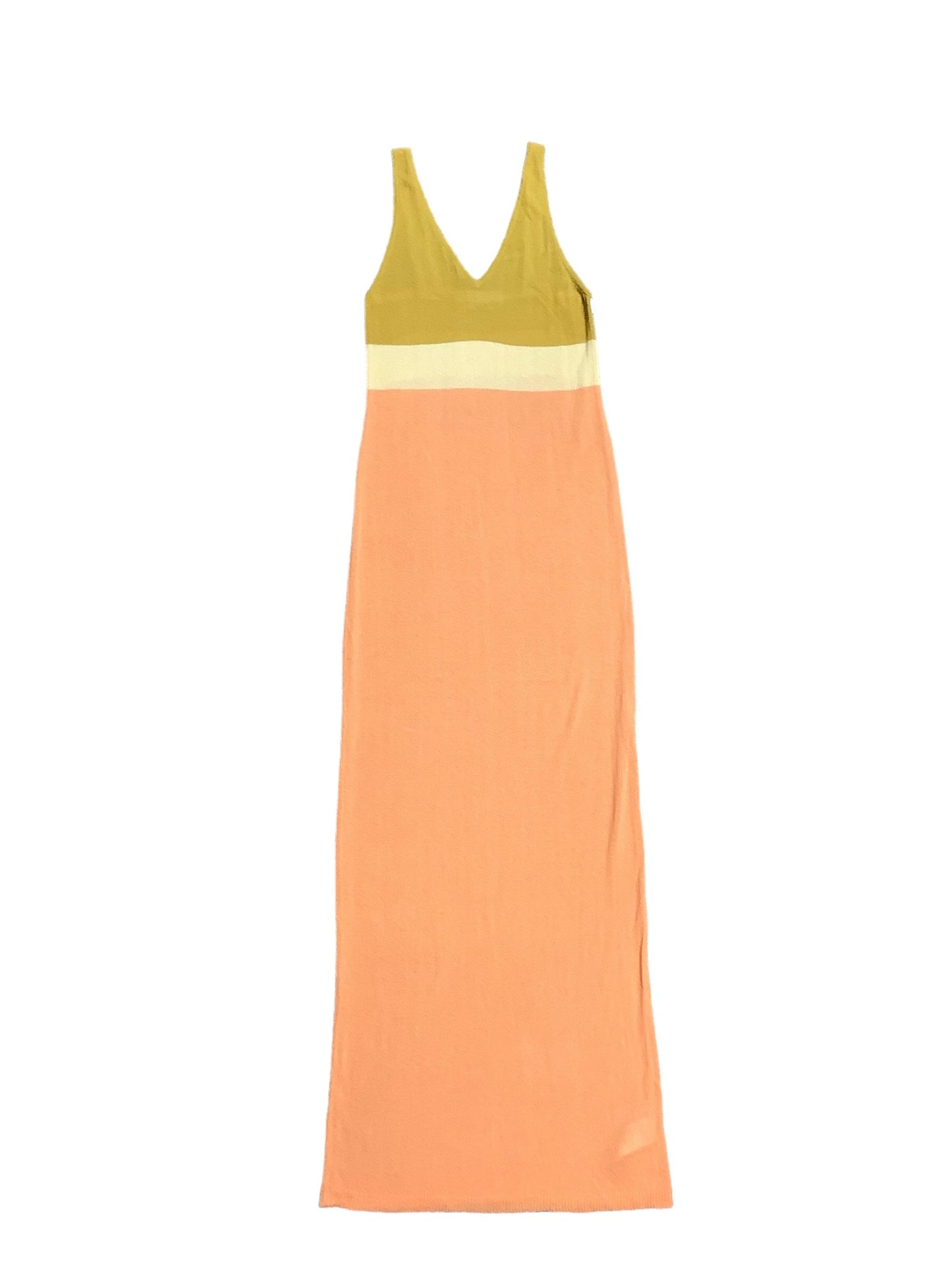 Yellow Dress Casual Maxi Free People, Size S