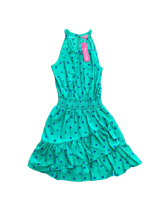 Green Dress Designer Lilly Pulitzer, Size 2