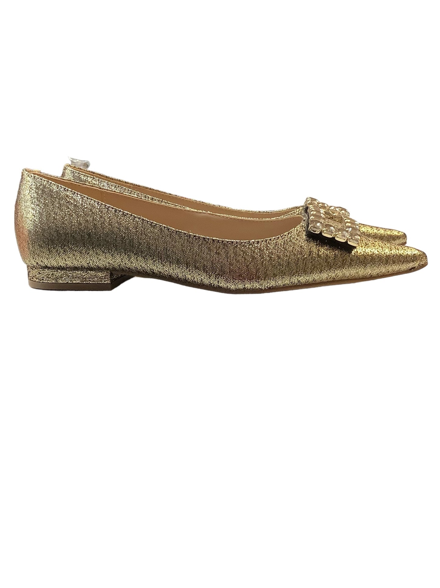 Gold Shoes Flats Boden, Size 7