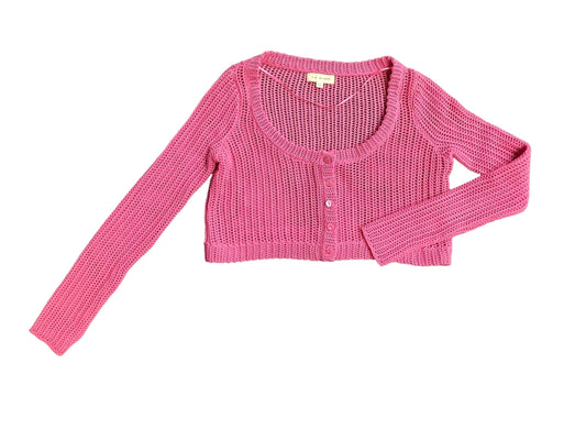 Pink Cardigan cropped La Hearts, Size Xs