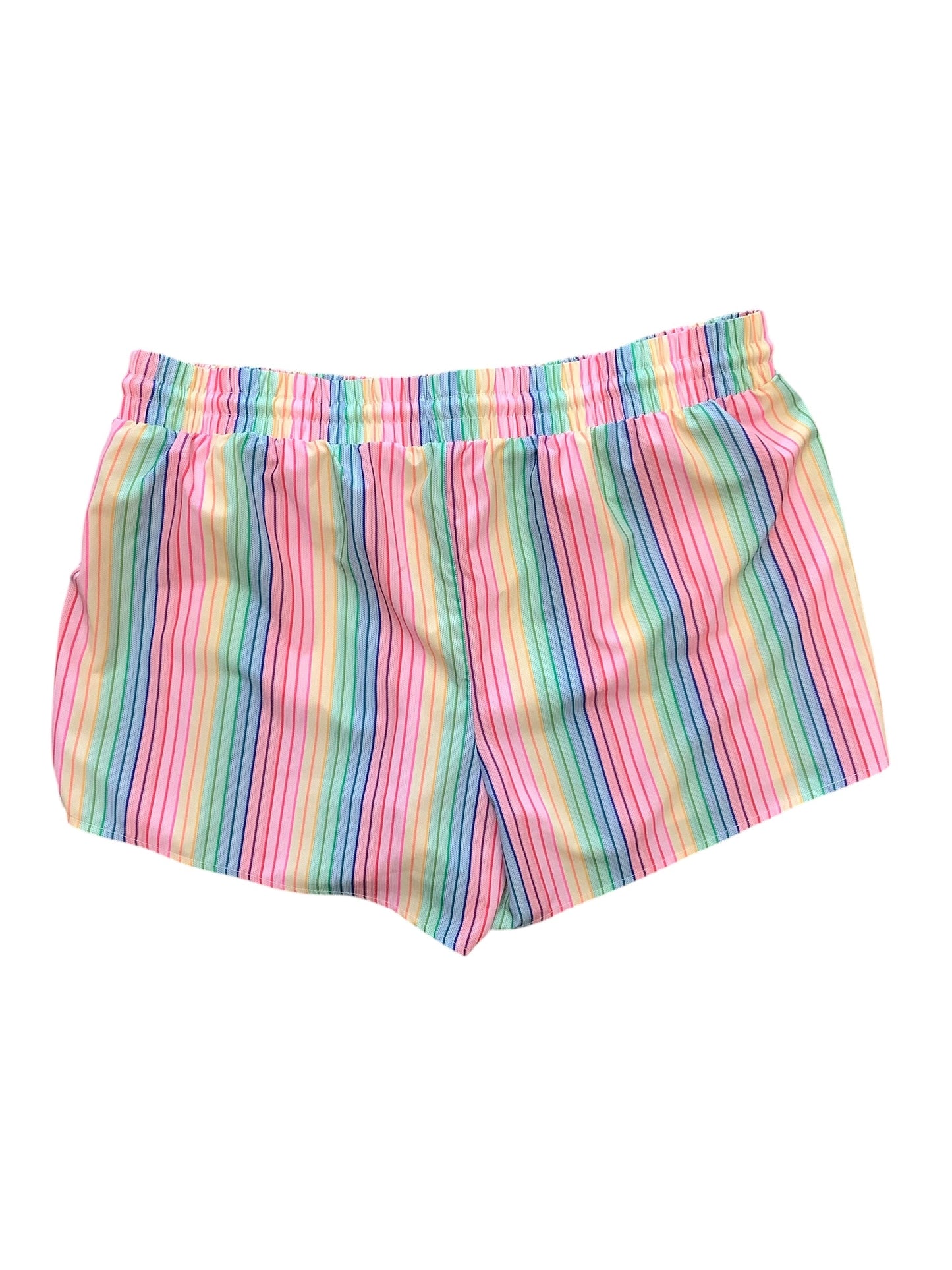 Shorts By Crown And Ivy In Rainbow Print, Size: Xl