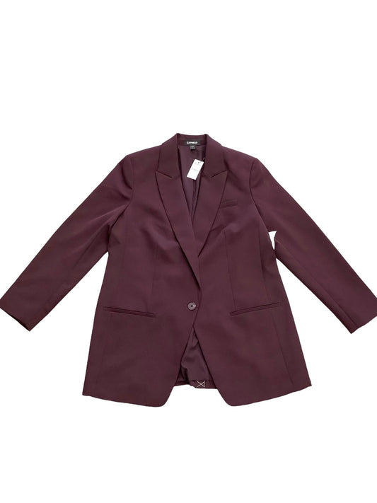 Blazer By Express In Purple, Size: L