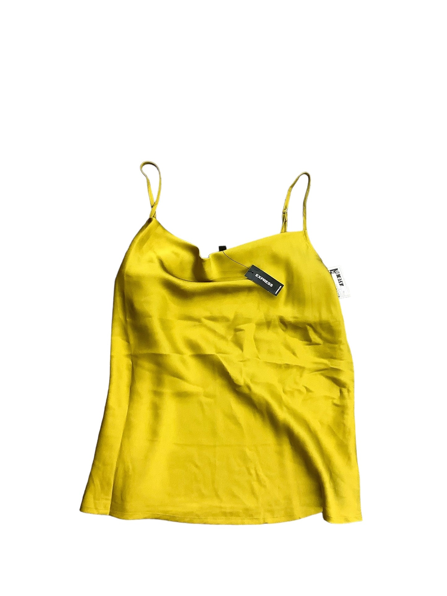 Chartreuse Top Sleeveless Express, Size Xl