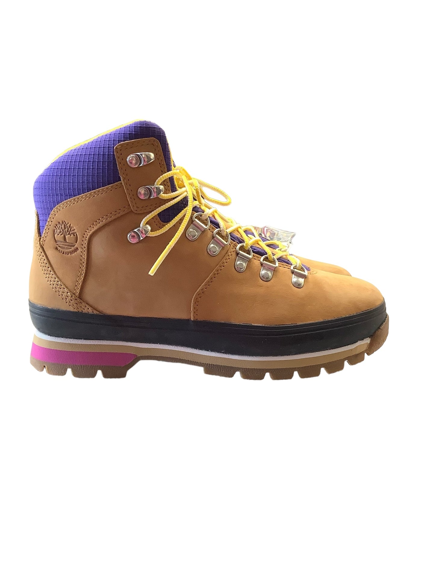 Boots Hiking By Timberland In Brown & Purple, Size: 8.5