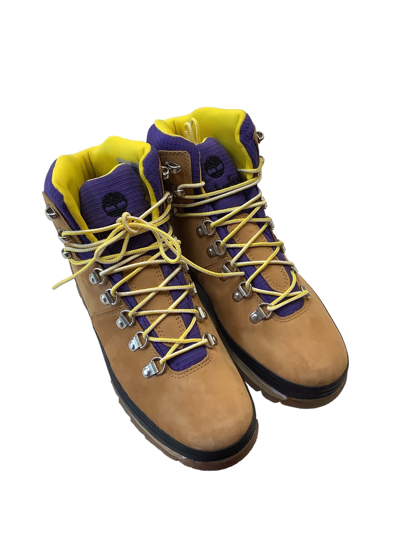 Boots Hiking By Timberland In Brown & Purple, Size: 8.5