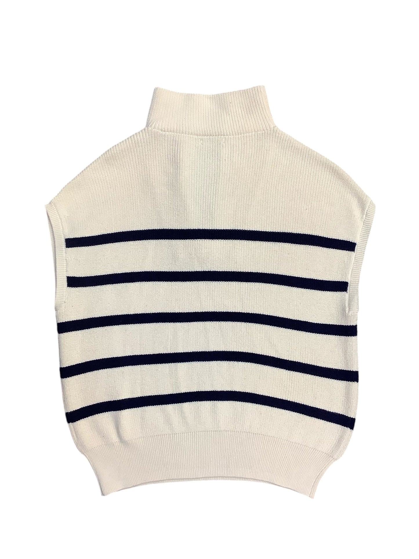 Vest Sweater By Lilla P In Cream, Size: S