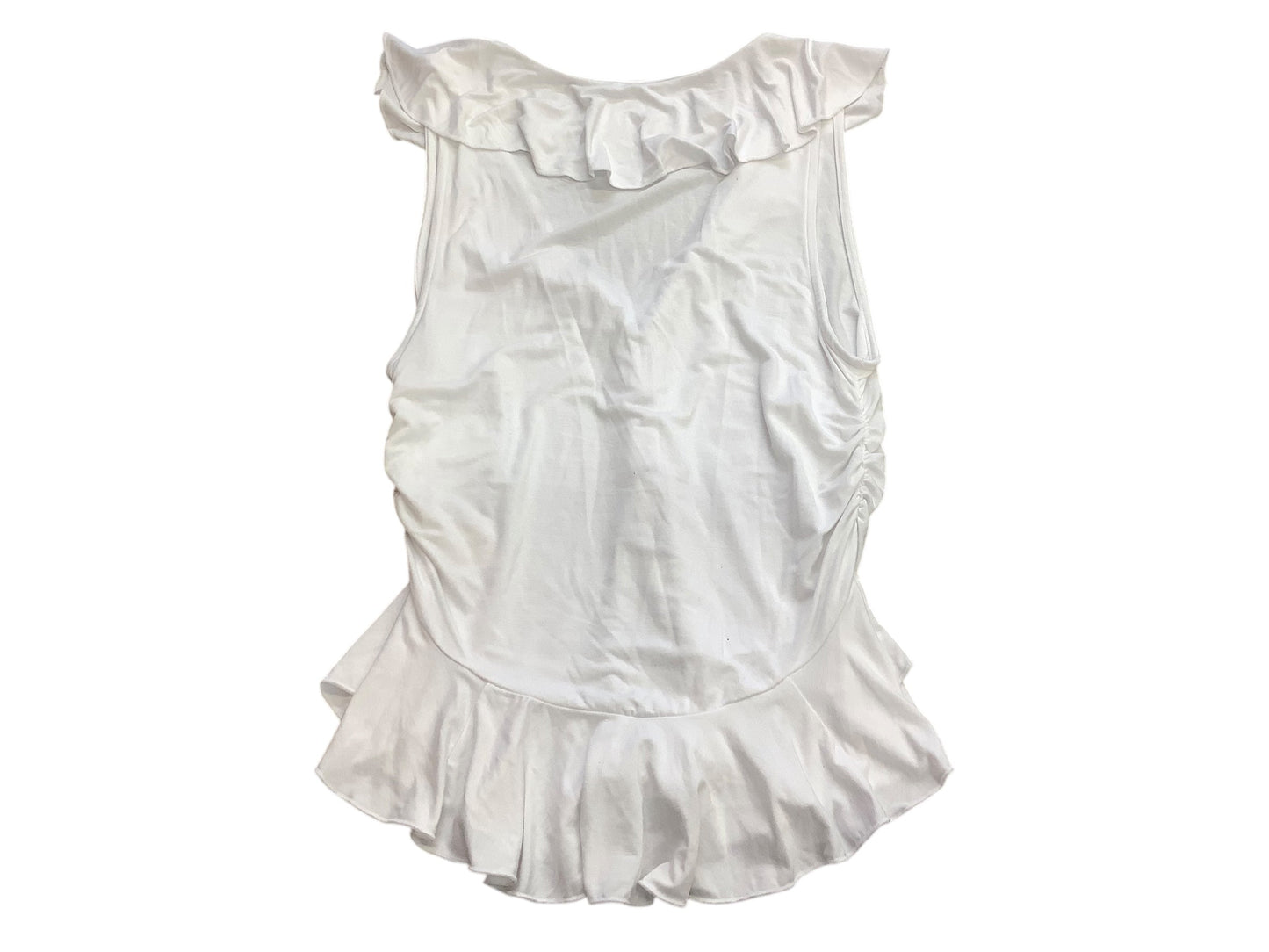 Top Sleeveless By Free People In White, Size: L