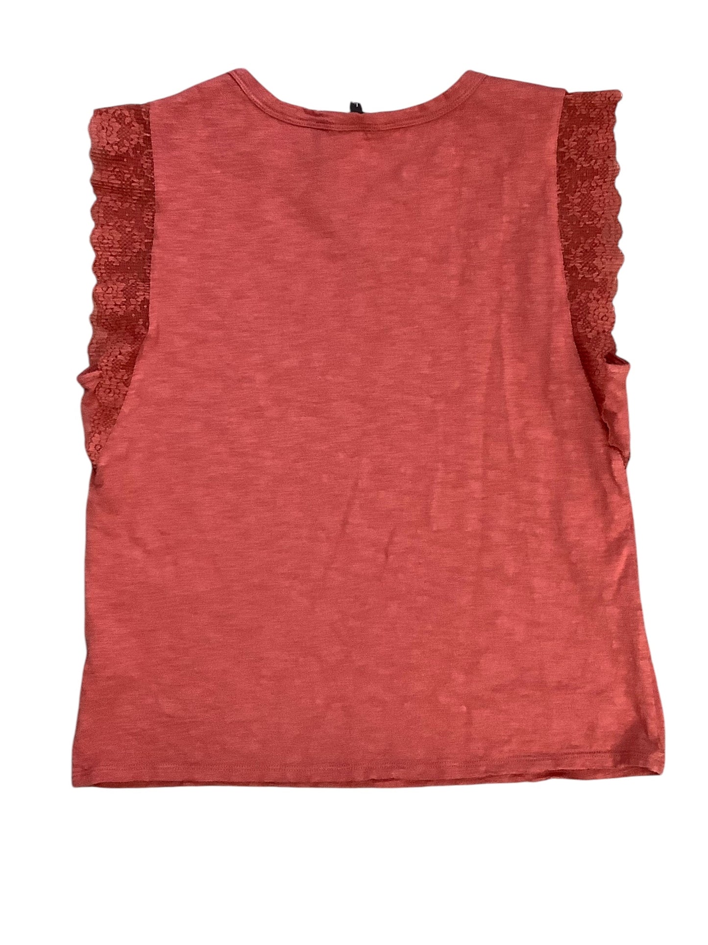 Top Sleeveless By White House Black Market In Red, Size: L