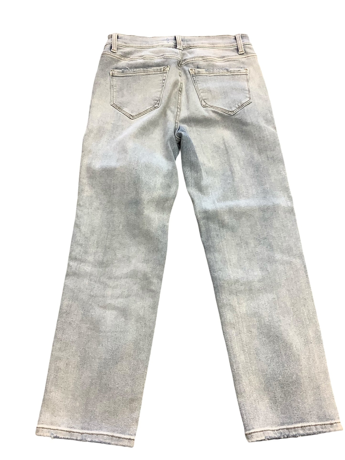 Jeans Straight By Kensie In Blue Denim, Size: 4