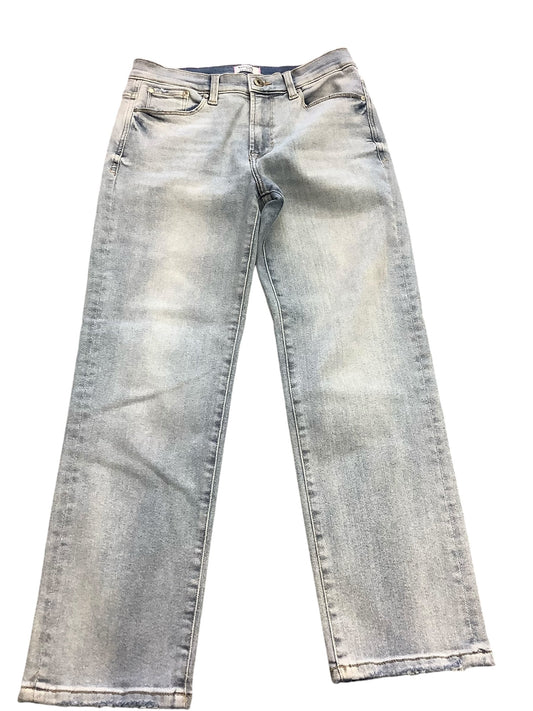 Jeans Straight By Kensie In Blue Denim, Size: 4