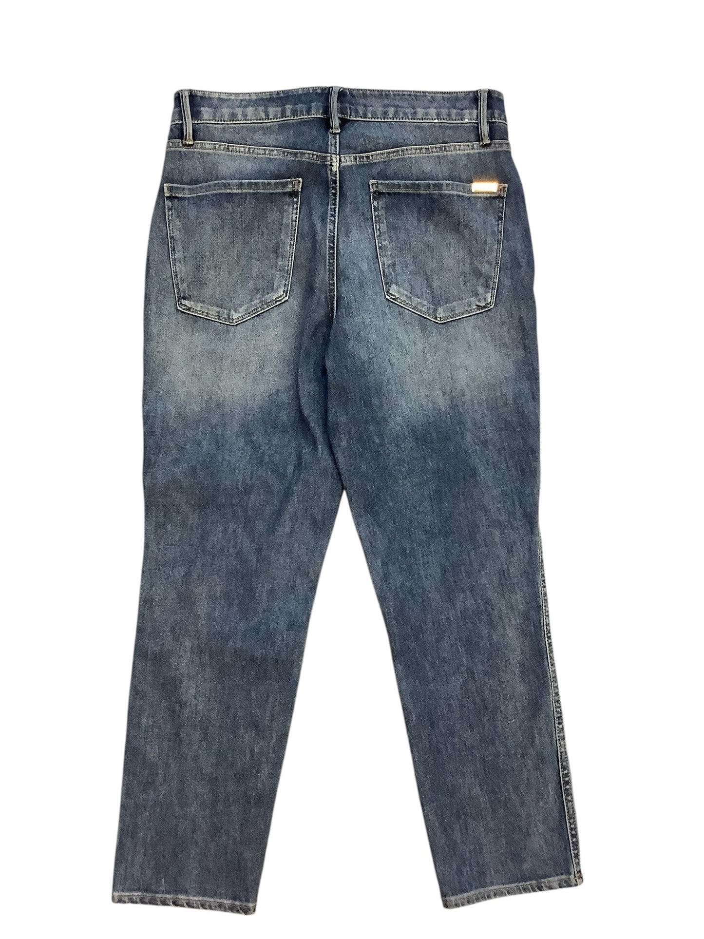 Jeans Straight By White House Black Market In Blue Denim, Size: 10