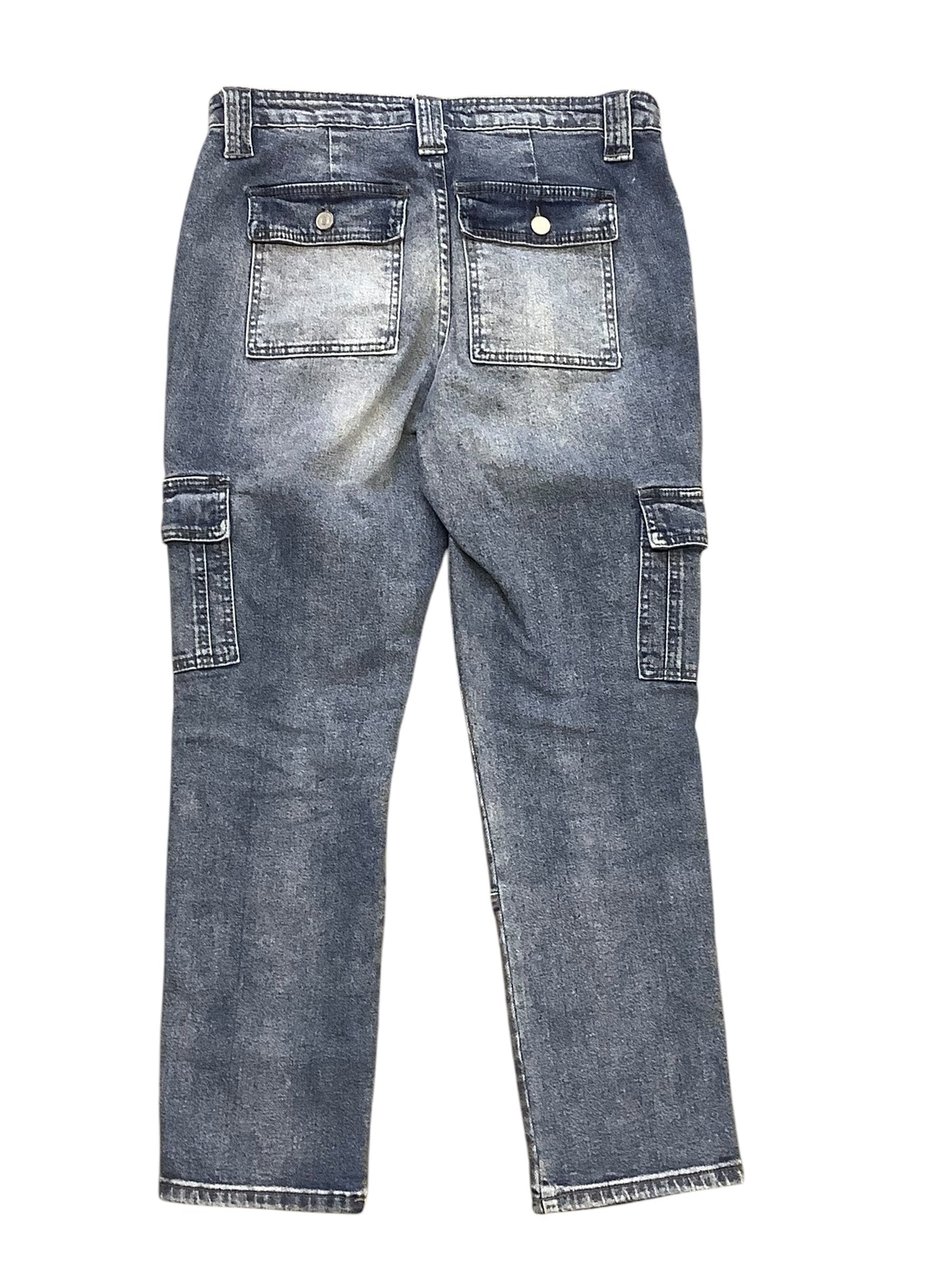 Jeans Straight By Kancan In Blue Denim, Size: 6(7/27)