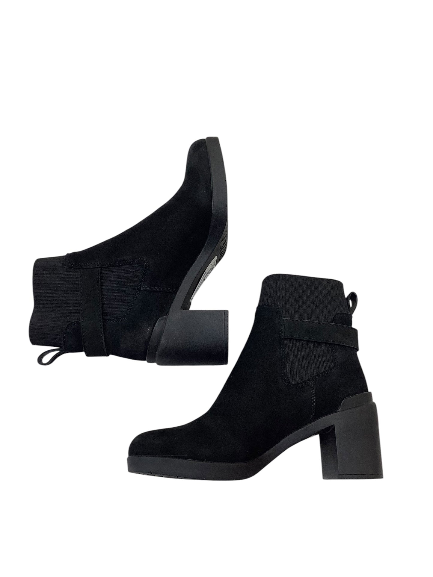 Boots Ankle Heels By Abeo In Black, Size: 6