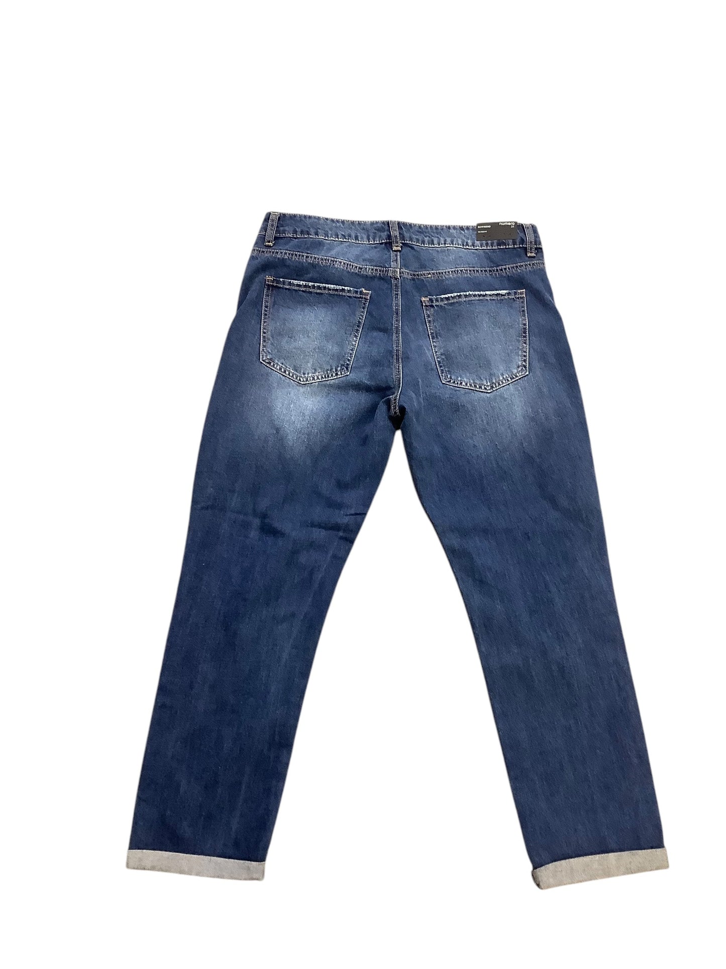 Jeans Straight By Cmc In Blue Denim, Size: 12