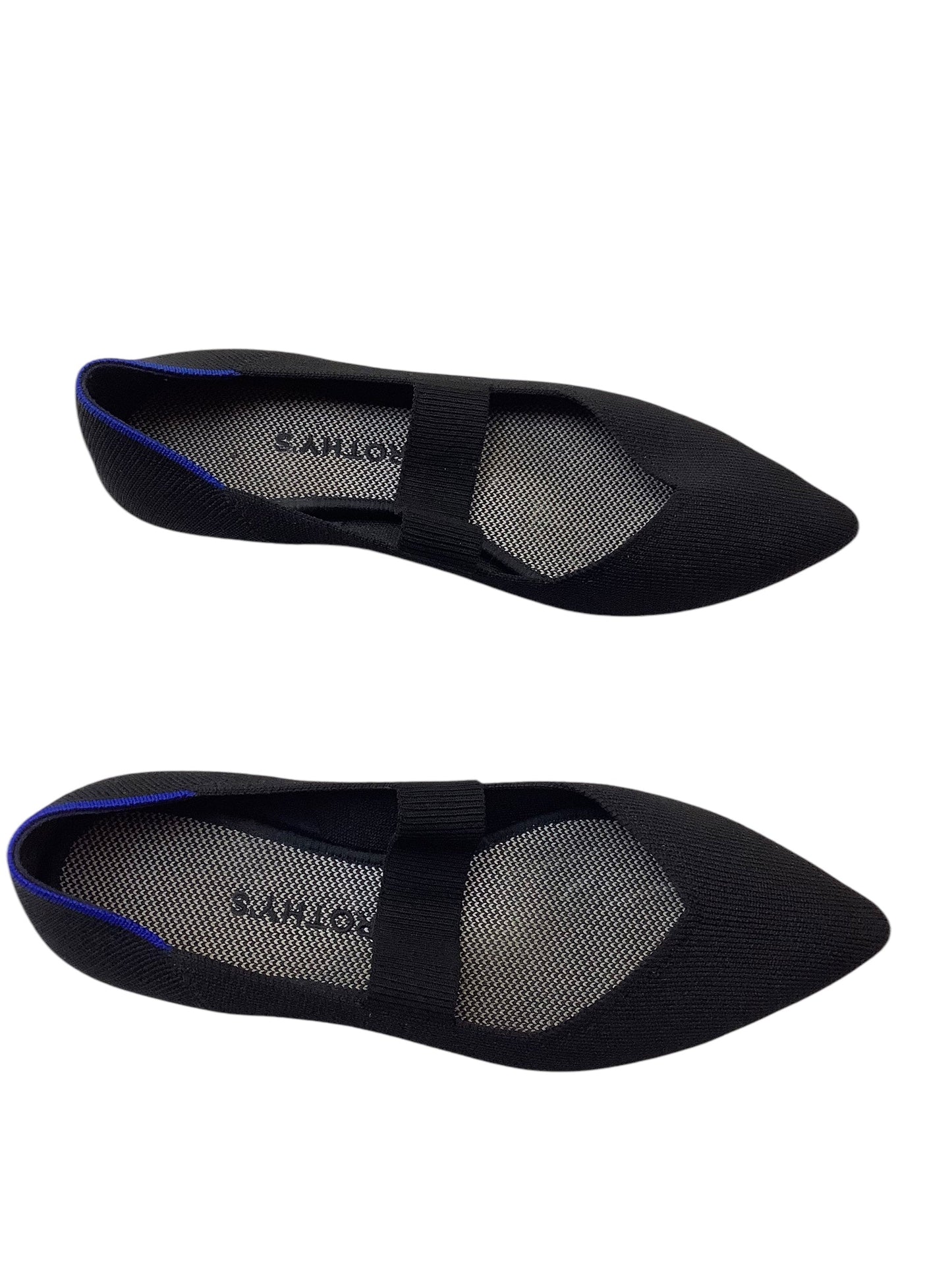 Shoes Flats By Rothys In Black, Size: 8.5