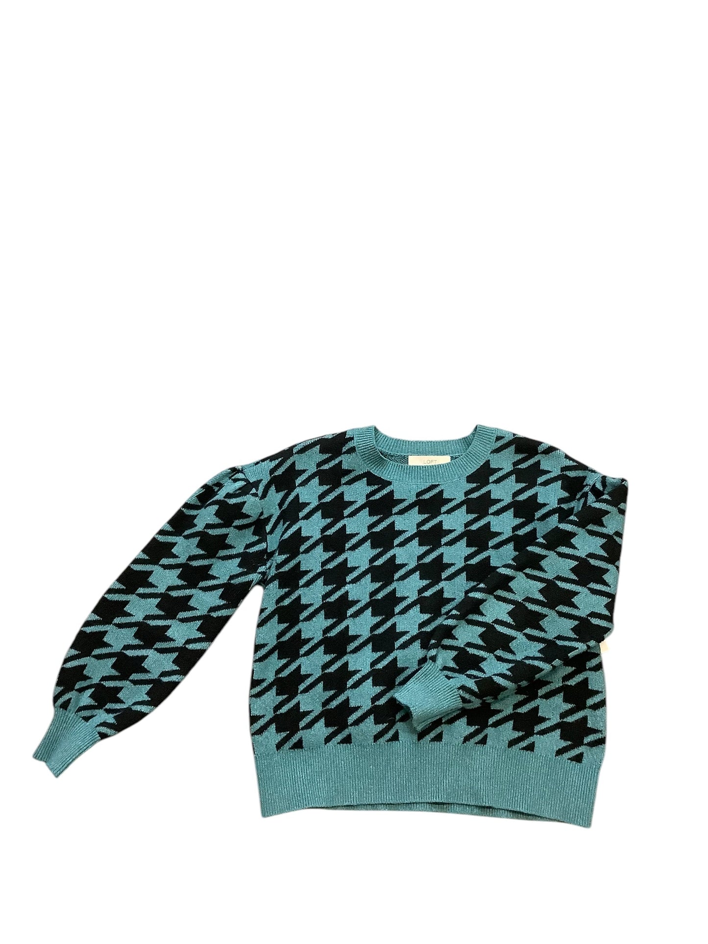 Sweater By Loft In Teal, Size: S