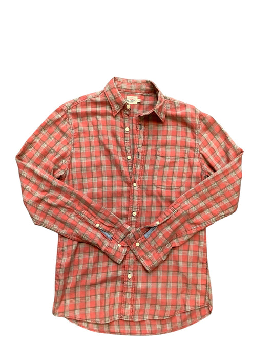 Top Long Sleeve By Faherty In Red, Size: S