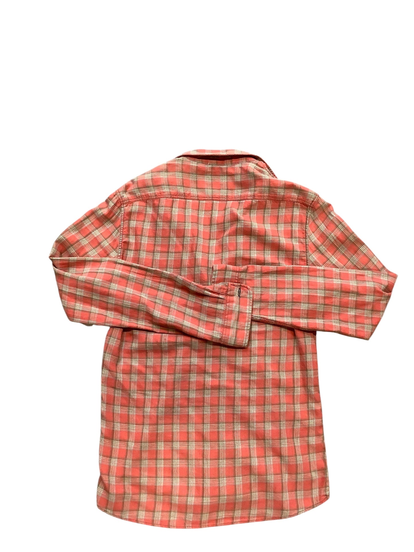 Top Long Sleeve By Faherty In Red, Size: S