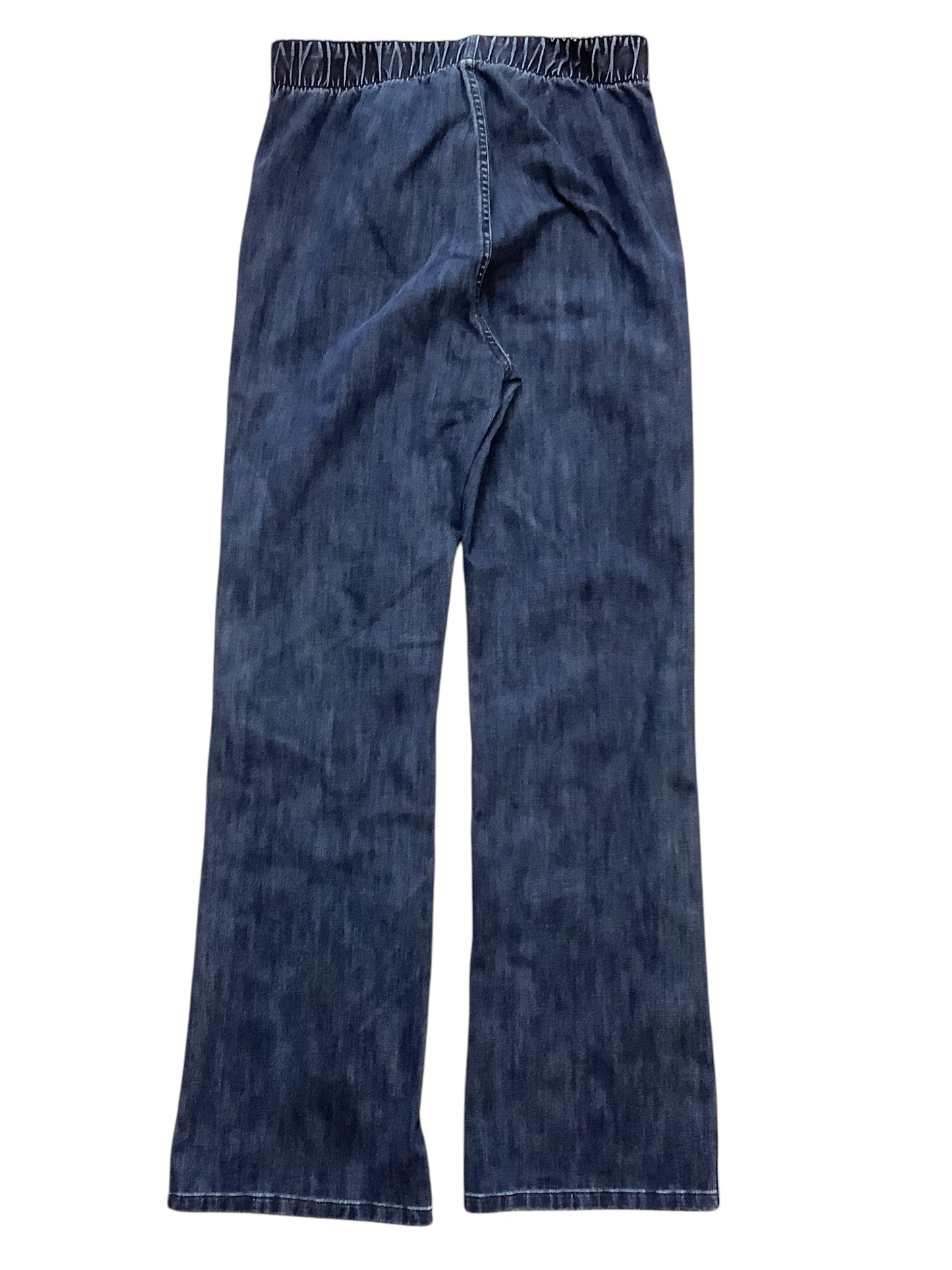 Jeans Flared By Soft Surroundings In Blue Denim, Size: M Tall