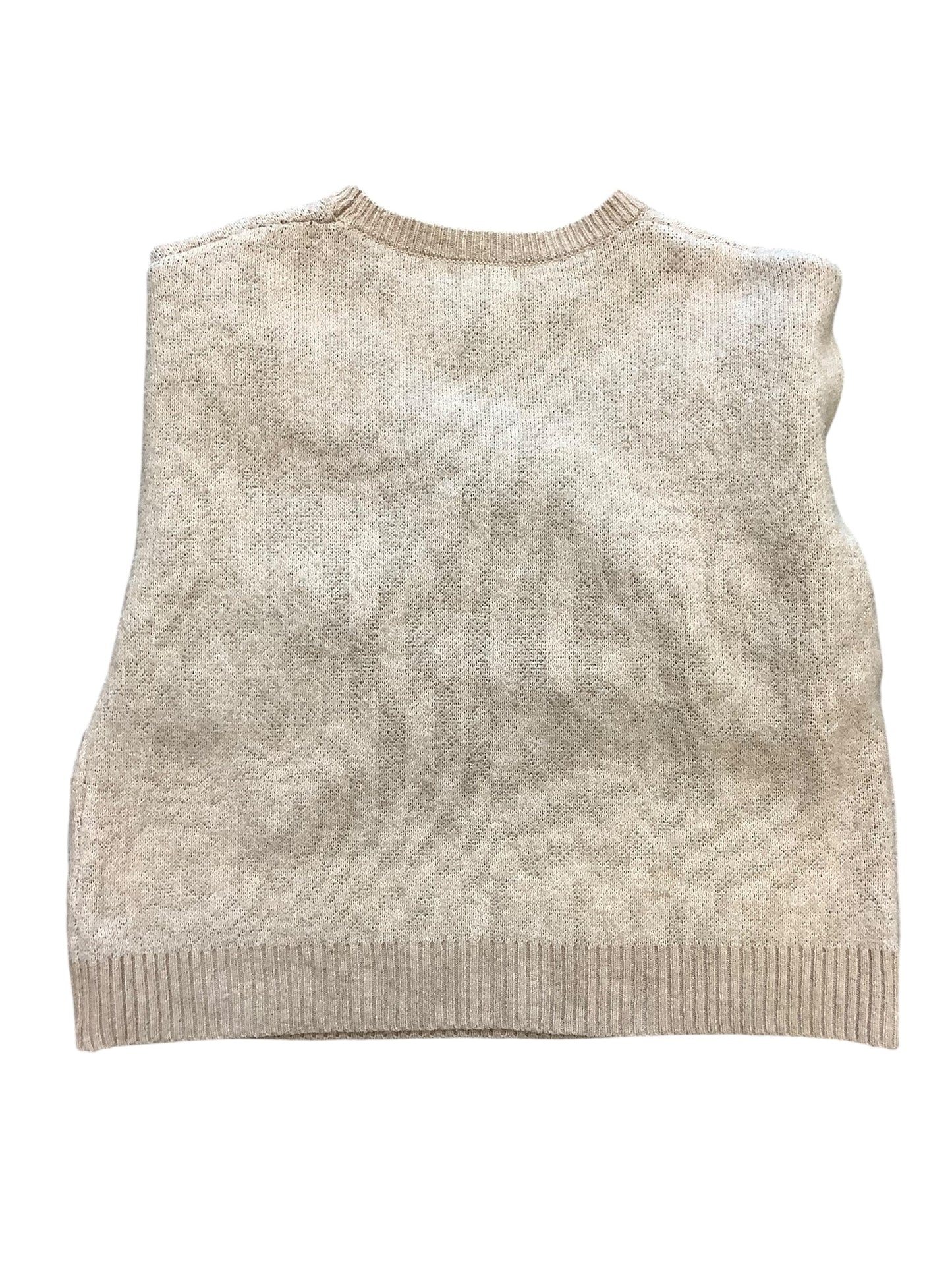 Sweater By Clothes Mentor In Tan size M