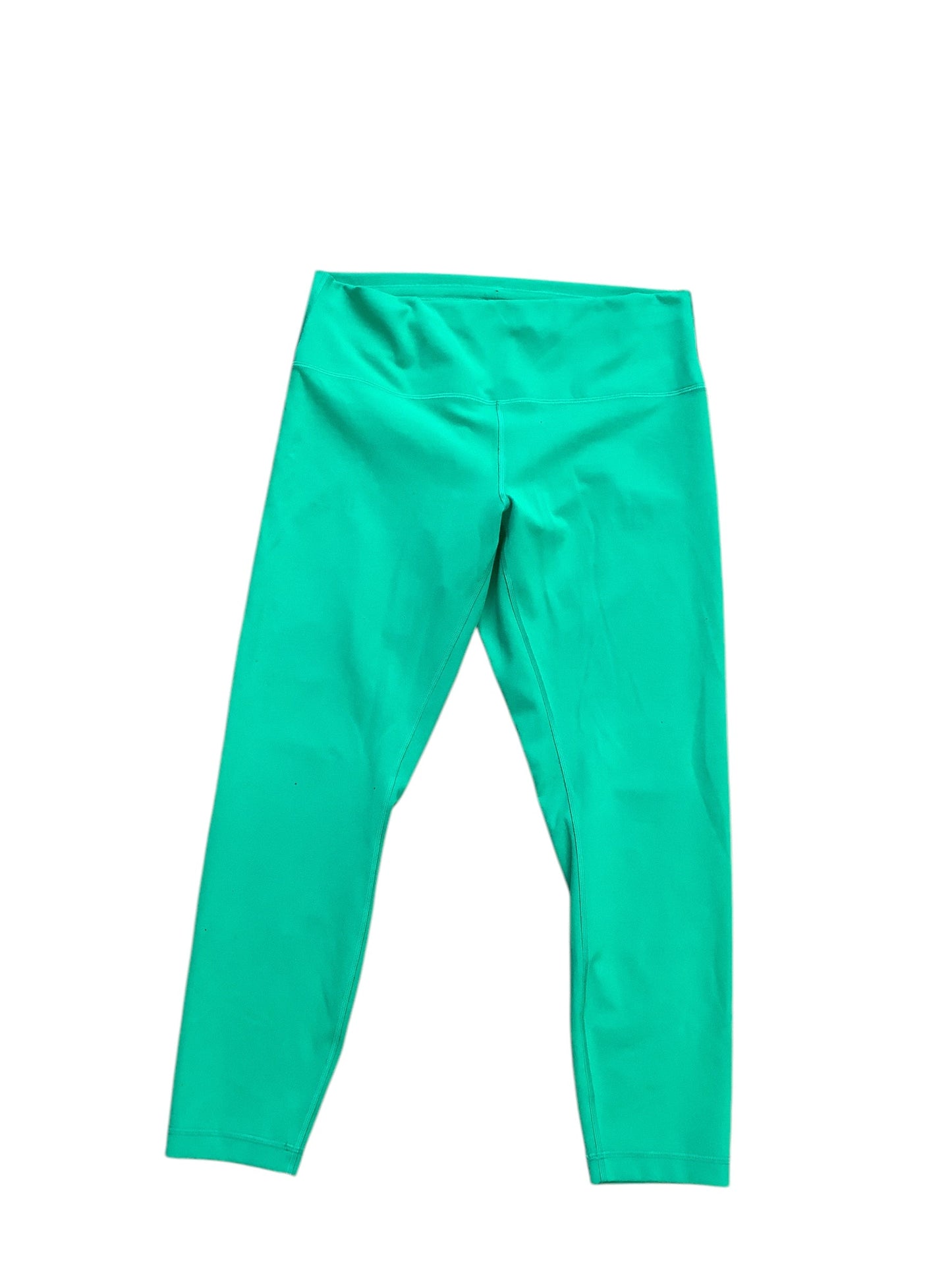 Athletic Leggings By Lululemon In Green, Size: 14